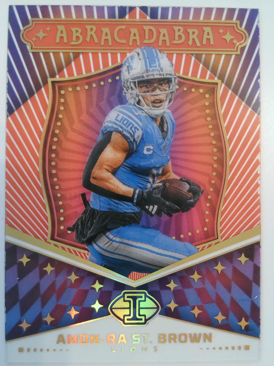 2024 Panini Illusion Abracadabra 021/199 Amon-Ra St. Brown #13