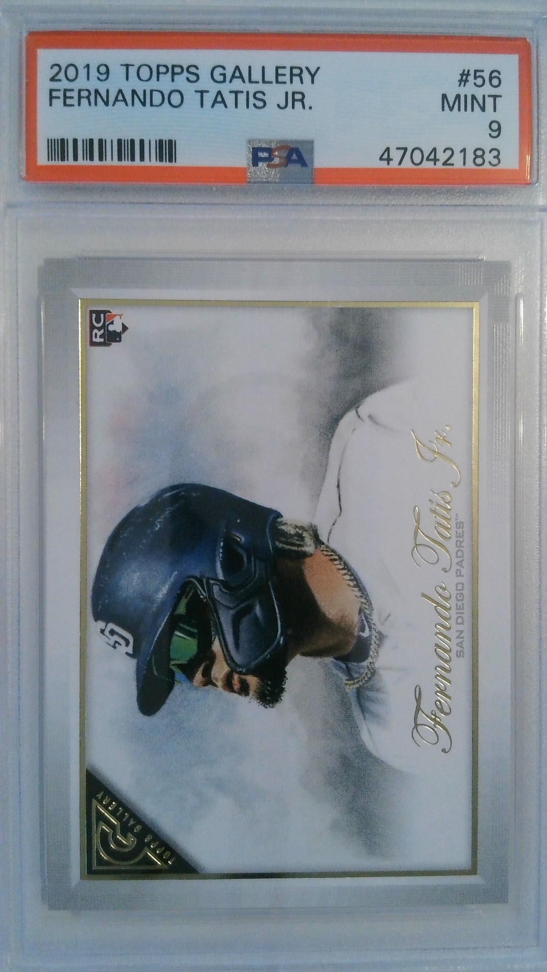 2019 Topps Gallery Fernandon Tatis Jr. #56 RC PSA 9