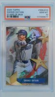 2025 Topps Stars of MLB Shohei Ohtani #SMLB10 PSA 10