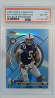 2023 Topps Composite Sky Blue Refractor 064/325 Anthony Richardson #194 PSA 10