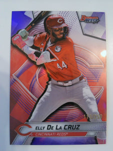 2025 Bowmans Best Purple Refractor 113/250 Elly De La Cruz #37