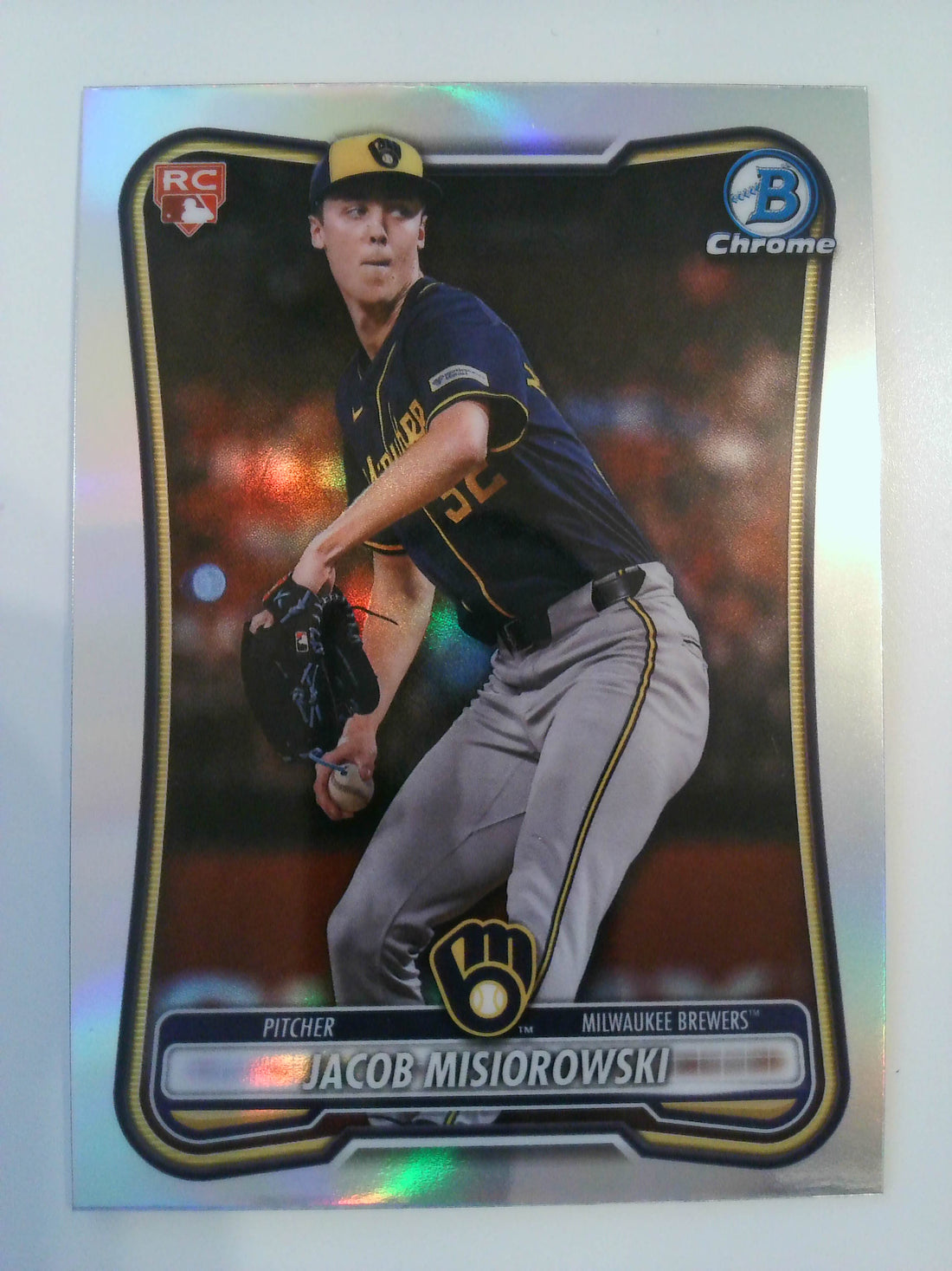 2026 Bowman Chrome Red Rookie Variation Jacob Misiorowski #35 RC
