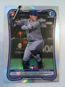 2026 Bowman Chrome Red Rookie Variation Kazuma Okamoto #28