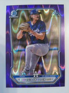 2026 Bowman Chrome Prospects Purple Lava 031/250 Patrick Copen #BCP-138