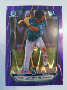 2026 Bowman Chrome Prospects Purple Lava 164/250 Ricardo Cova #BCP-94