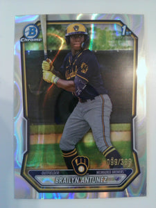 2026 Bowman Chrome Prospects Lava 099/399 Brailyn Antunez #BCP-41
