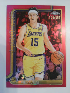 2025-26 Topps Chrome NBA Magenta Refractor 158/399 Austin Reaves #126