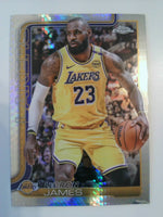 2025-26 Topps Chrome NBA Prism Refractor LeBron James #127