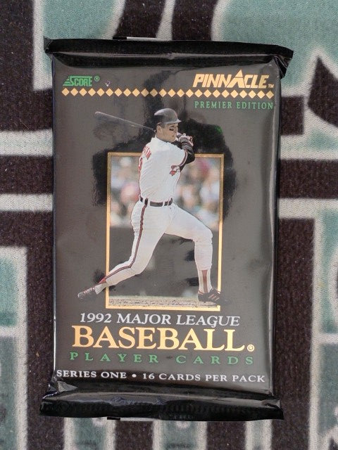 1992 PINNACLE BASEBALL SERIES 1 SEALED PACK