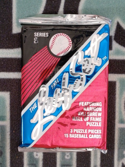 1991 LEAF BASEBALL SERIES 1 SEALED HOBBY PACK