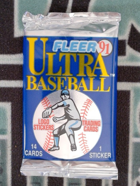 1991 FLEER ULTRA BASEBALL SEALED HOBBY PACK