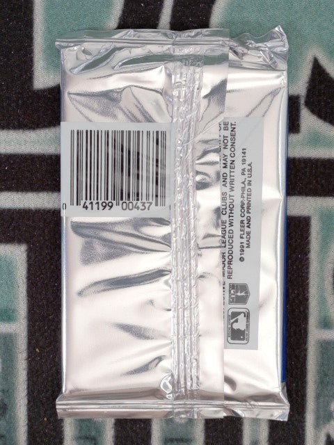 1991 FLEER ULTRA BASEBALL SEALED HOBBY PACK