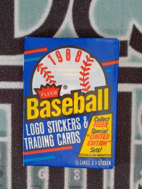 1988 FLEER BASEBALL UNOPENED WAX PACK