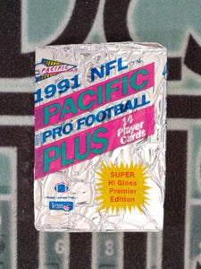 1991 PACIFIC FOOTBALL SEALED WAX PACK
