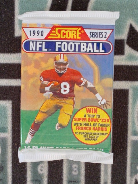 1990 SCORE FOOTBALL SERIES 2 UNOPENED PACK