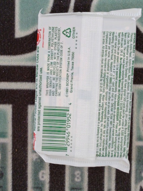 1991 SCORE FOOTBALL SERIES 2 SEALED PACK