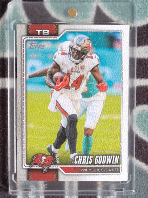 2026 Topps NFL Canvas 16/50 Chris Godwin #144
