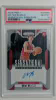 2024 Prizm Sensational Signature Matas Buzelis #SSMBB PSA 10