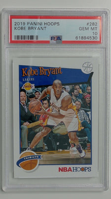 2019 Panini Hoops Kobe Bryant #282 PSA 10