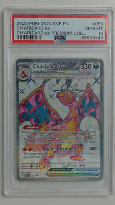 2023 Pokemon SVP EN Charizard ex Premium Coll. Charizard ex #056 PSA 10