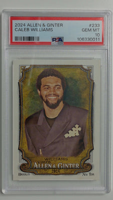 2024 Allen & Ginter Caleb Williams #233 PSA 10
