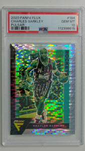 2020 Panini Flux Pulsar Charles Barkley #184 PSA 10