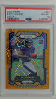 2023 Prizm Lazer Zay Flowers #307 RC PSA 10