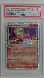 2021 Pokemon Celebrations Clas. Coll - Grgn. Frontiers Gardevoir EX-Holo #93 PSA 10