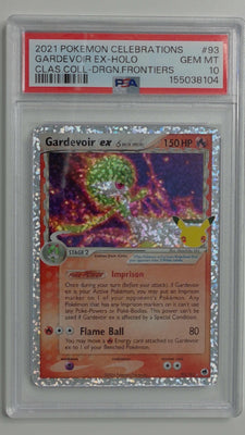 2021 Pokemon Celebrations Clas. Coll - Grgn. Frontiers Gardevoir EX-Holo #93 PSA 10