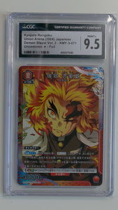 2024 Union Arena Demon Slayer Vol. 2 Uncommon Foil #KMY-3-071 CGC 9.5