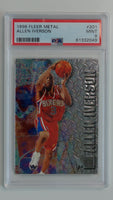 1996 Fleer Metal Allen Iverson #201 PSA 9
