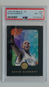 1995 Skybox E - XL Kevin Garnett #49 PSA 8