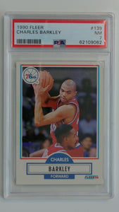 1990 Fleer Charles Barkley #139 PSA 7