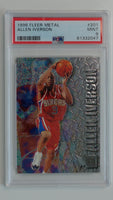 1996 Fleer Metal Allen Iverson #201 PSA 9