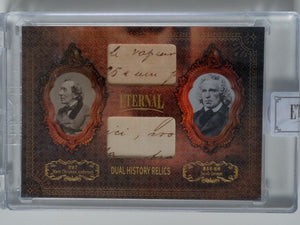 2024 Eternal Cuts World Celebrities Edition Relics 64/99 Hans Christian Andersen / Jacob Grimm