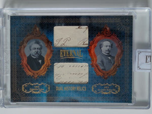 2024 Eternal Cuts World Celebrities Edition Relics Blue 73/75 Alexandre Dumas
