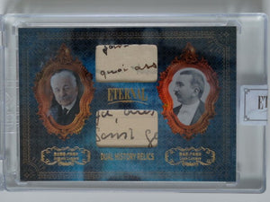 2024 Eternal Cuts World Celebrities Edition Relics Blue 71/75 Auguste Lumiere / Louis Lumiere
