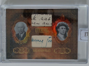 2024 Eternal Cuts World Celebrities Edition Relics 75/99 Orville Wright / Wilbur Wright
