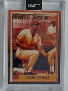 2020 Topps Project 2020 1990 Topps Rookie Art Frank Thomas #83