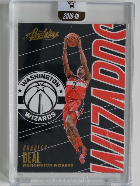 2018-19 Panini Absolute Memorabilia Bradley Beal #42