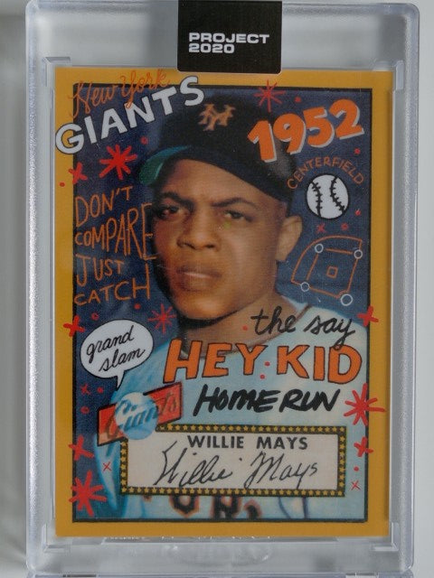 2020 Topps Porject 2020 Willie Mays #80