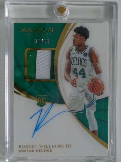 2018-19 Panini Immaculate 23/99 Robert Williams III #132 RC