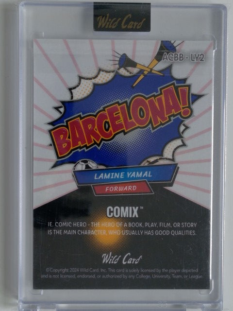 2024 Wild Card Comix Barcelona 7/8 Lamine Yamal #ACBB-LY2