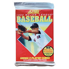 1992 Score Baseball Pack (16 cards)