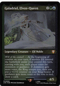 Magic The Gathering:  The Lord of the Rings: Tales of Middle Earth Commander EN #83 Galadriel, Elven-Queen Thick Stock