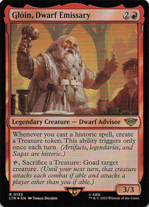 Magic The Gathering: The Lord of the Rings: Tales of Middle Earth EN #132 Glon, Dwarf Emissary