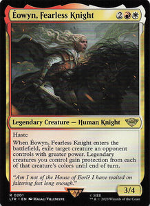 Magic The Gathering: The Lord of the Rings: Tales of Middle Earth EN #201 Eowyn, Fearless Knight