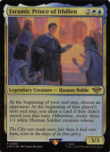 Magic The Gathering: The Lord of the Rings: Tales of Middle Earth Foil EN #202 Faramir, Prince of Ithilien