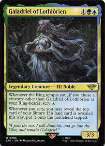 Magic The Gathering: The Lord of the Rings: Tales of Middle Earth EN #206 Galadriel of Lothlorien