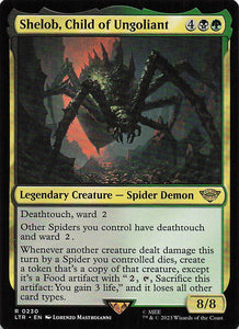 Magic The Gathering: The Lord of the Rings: Tales of Middle Earth EN #230 Shelob, Child of Ungoliant